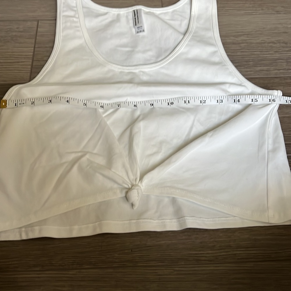 American Apparel white crop top - Picture 4 of 5